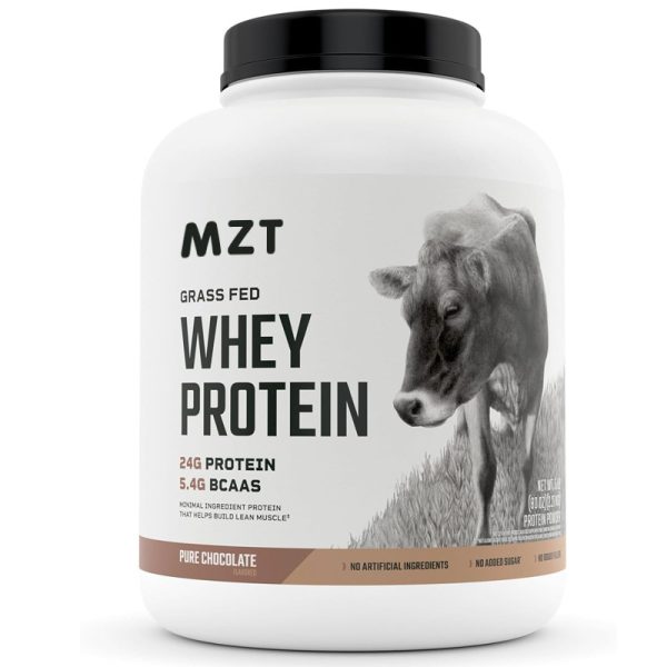 Grass Fed Whey Protein Powder, No Artificials, 24G of Protein, 1LB